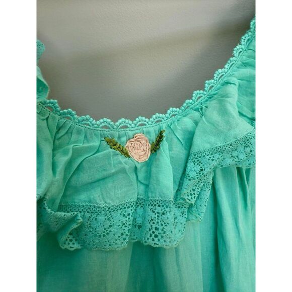 New Free People Buttercup Embroidered Mini Dress Size L - mordernwear.com